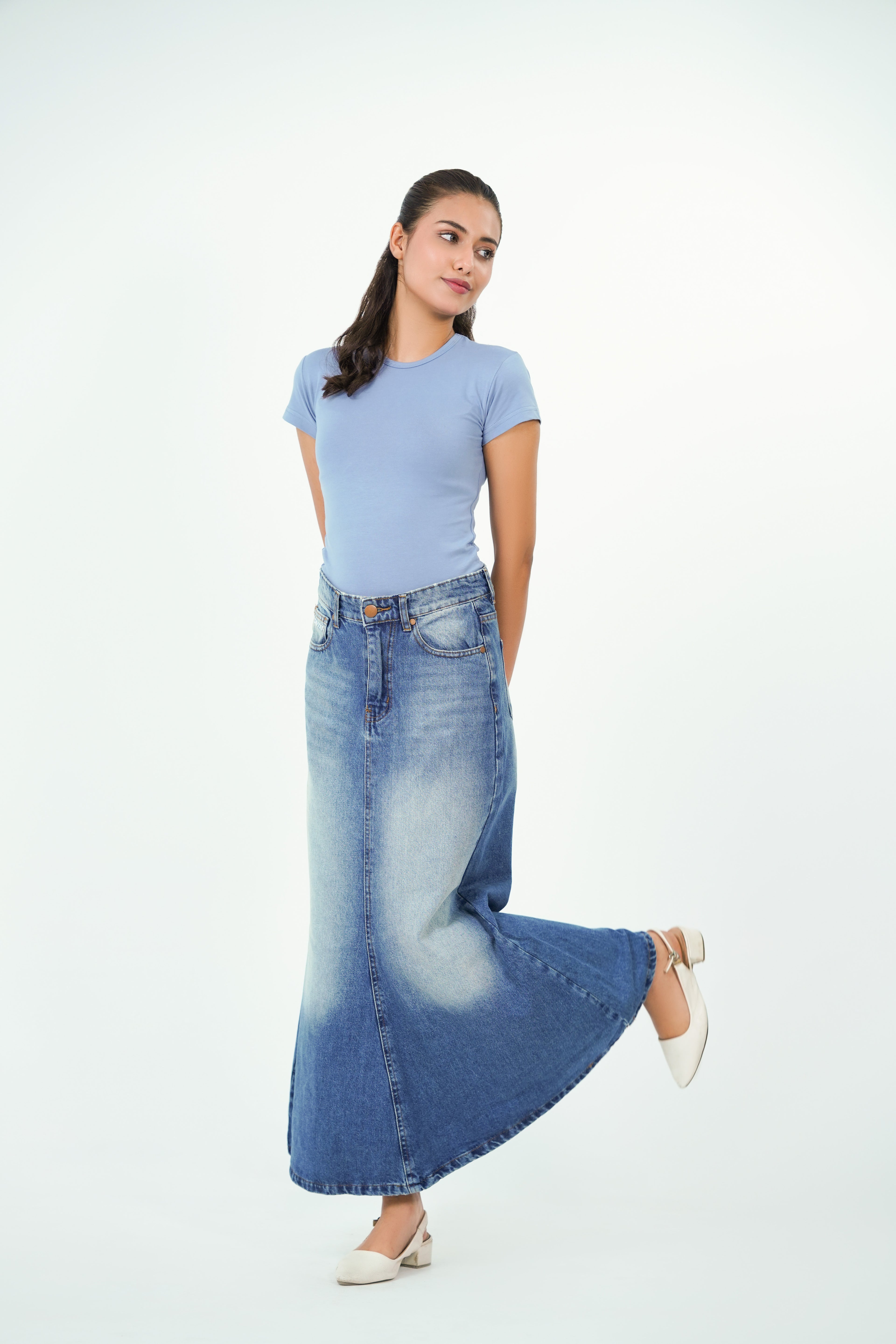 MAXI SKIRT JEANS